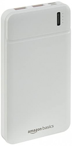 Amazon Basics 10000 mAh 22.5W Fast Charging Lithium Polymer Power Bank