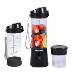 BALZANO PORTABLE BLENDER, BLENDER FOR SMOOTHIE AND JUICES, CRUSH ICE,