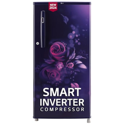 LG 185 L 4 Star Direct-Cool Inverter Single Door Refrigerator (GL-B199