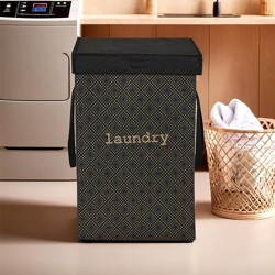 Kuber Industries Clothes Basket (75 LTR) Toy Storage Box | Foldable La