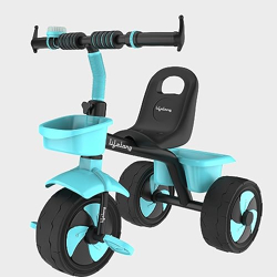 Lifelong Kids Tricycle with EVA Wheels, Bell & Storage Basket|Baby Tri