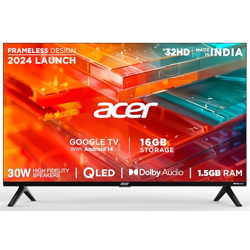 ACER 80 CM (32 INCHES) V PRO SERIES HD READY SMART QLED GOOGLE TV AR32
