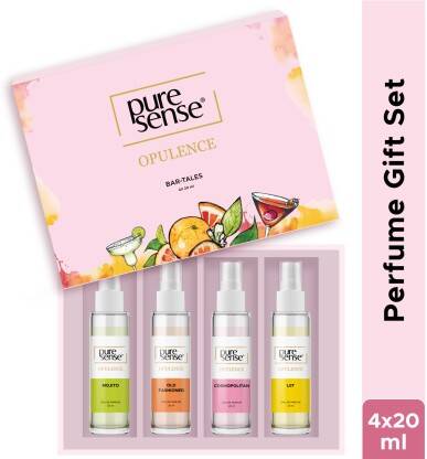 PureSense Bar-Tales Travel Gift Set (Mojito + Old Fashion + Cosmopolit