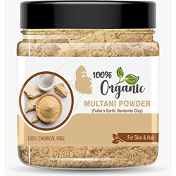 ORGANIC PURE MULTANI MITTI POWDER (FULLER'S EARTH) SKIN FACE CLAYS (35