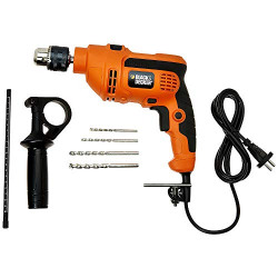 BLACK+DECKER KR554RE 550W 13mm Corded Variable Speed Reversible Hammer