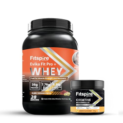 FITSPIRE EVIKA FIT SUPER PRO PLUS WHEY PROTEIN & CREATINE MONOHYDRATE