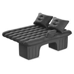 LIFELONG CAR INFLATOR BED WITH PUMP & 2 AIR PILLOW- AIR BED FOR CAR, Q
