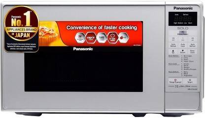 PANASONIC 20 L SOLO MICROWAVE OVEN(NN-ST26JMFDG, SILVER)