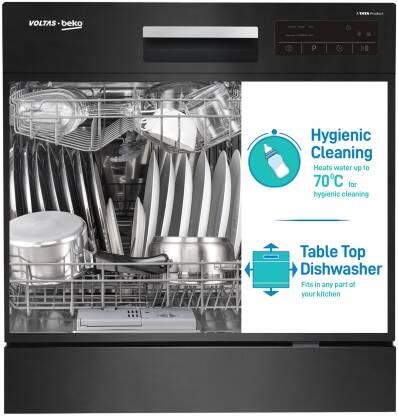 Voltas Beko by A TATA Product DT8B Free Standing 8 Place Settings Int
