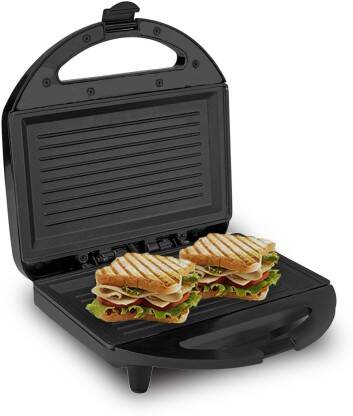 Lifelong Classic Pro 750 W Sandwich Maker with 4 Slice Non-Stick Fixed