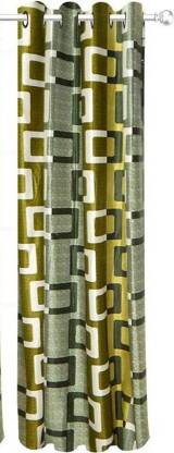Styletex 151 cm (5 ft) Polyester Semi Transparent Window Curtain Singl