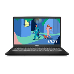 MSI Modern 15, Intel 12th Gen. i3-1215U, 40CM FHD 60Hz Laptop (16GB/51