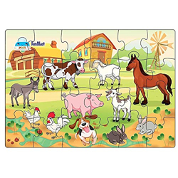 FunBlast Pet Animal Jigsaw Puzzle for Kids Jigsaw Puzzle for Kids of A