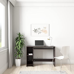 AMAZON BRAND - SOLIMO RENDES STUDY & COMPUTER TABLE WITH KEYBOARD SLID