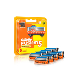 Gillette Men Fusion Power Shaving Razor Blades - 8 Cartridges