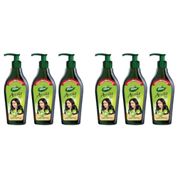 Dabur Amla Hair Oil - 550ml (Pack of 6) | For Strong, Long and Thick h