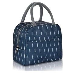 Insulated Lunch Bag for Men Woman for Office Easy to Reuse Canvas Ther