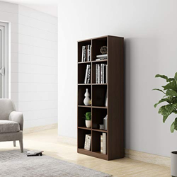 Amazon Brand - Solimo Tucana Engineered Wood Tall Set of 5-Tier Bookca