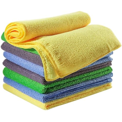 Woscher Large Soft and Quick Drying Car Microfiber Cleaning Cloth Micr