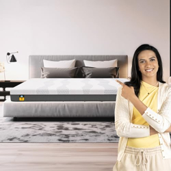Centuary Mattresses Sleepables 6-Inch Single Size with Active Edge Sup