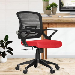 Da URBAN Breva Mid-Back Revolving Mesh Ergonomic Chair for Home & Offi