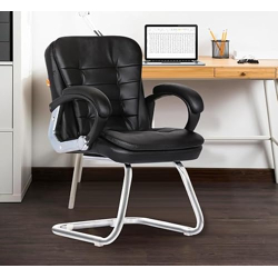 Da URBAN Milford Leatherette | Heavy Duty Metal Frame| Visitor/Study/O