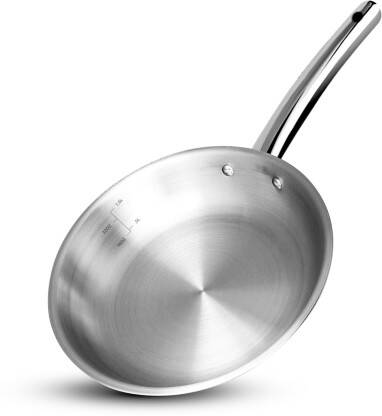 BERGNER BE ESSENTIALS TRIPRO TRIPLY STAINLESS STEEL FRY PAN 24 CM DIAM