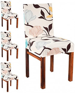 Amazon Brand - Solimo Polyester Spandex Stretchable Dining Chair SLIPC