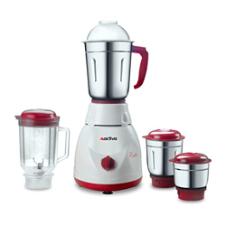 ACTIVA Pluto Pro Plus Mixer Grinder 22 MM Heavy Duty Motor 650W, 4 Jar