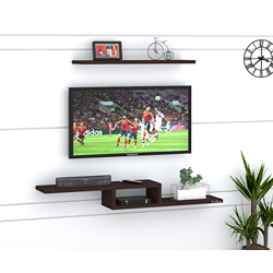 Anikaa Archie Engineered Wood Wall Mount TV Unit/TV Stand/Wall Set Top