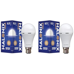Halonix 8.5 Watt B22 LED White Rechargeable Emergency light Inverter B