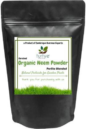 Turtye Perlite Blended Organic Neem Powder (10kg) Manure(10 kg, Powder