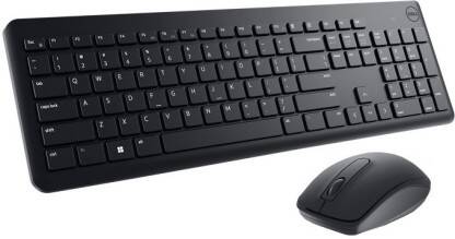 DELL KM3322W Keyboard & Mouse Combo, Anti-fade & Spill-resistant Keys