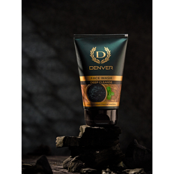 DENVER DEEP CLEANSE FACE WASH WITH ACTIVATED CHARCOAL & MINT - 100G