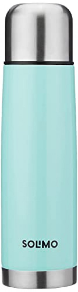 AMAZON BRAND - SOLIMO STAINLESS STEEL INSULATED 24 HOURS HOT OR COLD B