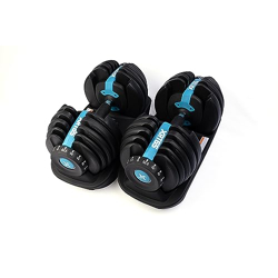 XRT65 ADJUSTABLE DUMBBELLS SET OF 2 | 2.5KGS - 24KGS | GYM EQUIPMENT S