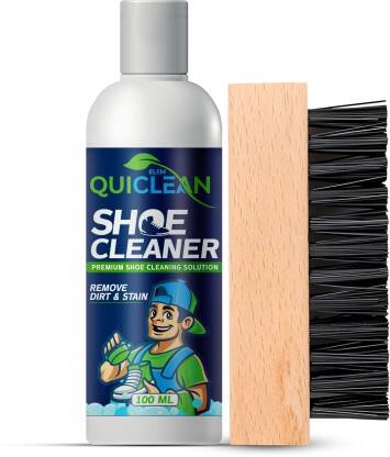 QUICLEAN SNEAKER CLEANER PREMIUM FOAMING SOLUTION | WITH SILICON BRIST