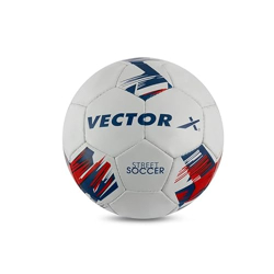 VECTOR X STREET SOCCER RUBBERISED HAND STITCHED FOOTBALL |TRAINING |MA