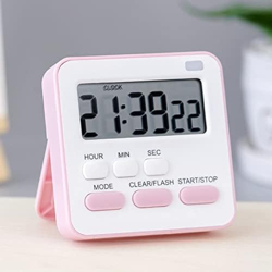 AKRIZA DIGITAL KITCHEN TIMER & STOPWATCH - LARGE DIGIT COUNTDOWN, LOUD