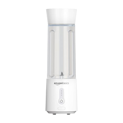 AMAZON BASICS PORTABLE BLENDER | 230 WATT MOTOR, 4000 MAH USB-C RECHAR