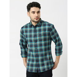 METRONAUT MEN TARTAN CHECKED SLIM FIT OPAQUE CASUAL SHIRT