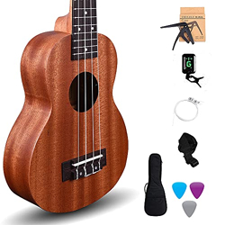 KADENCE WANDERER MAHOGANY WOOD UKULELE (ONLINE LEARNING COURSE FREE HA