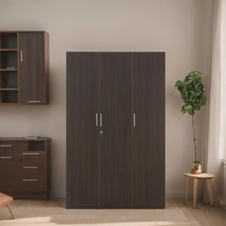 ROYALOAK BALENO 3 DOOR WARDROBE | HDF WITH MELAMINE FINISH | AMPLE STO