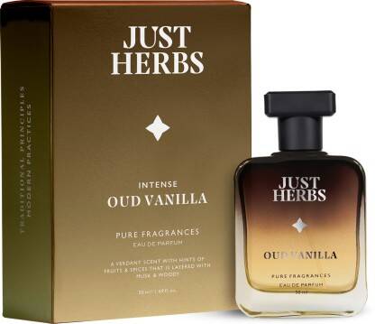 Just Herbs Intense Oud Vanilla Perfect Gifting Luxury Scent Long Lasti