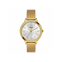 TIMEX WOMEN STAINLESS STEEL CLASSICS COLLECTION 3 HANDS ANALOGUE SILVE