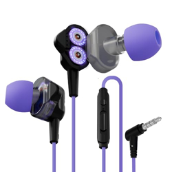 Kreo Hydra 3.5mm Dual Dynamic Driver in-Ear Wired Gaming Earphones wit