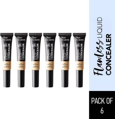 BLUE HEAVEN FLAWLESS LIQUID CONCEALER, PACK OF 6 CONCEALER