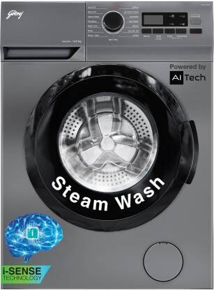Godrej 6 kg 5 Star, AI Tech, Steam Wash Fully Automatic Front Load Was