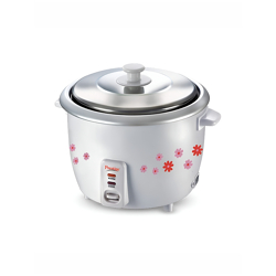 PRESTIGE DELIGHT PRWO WHITE PRINTED ALUMINIUM 230W ELECTRIC RICE COOKE