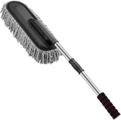 KOTHIA Super Soft Car Duster Exterior with Extendable Handle Wet and D